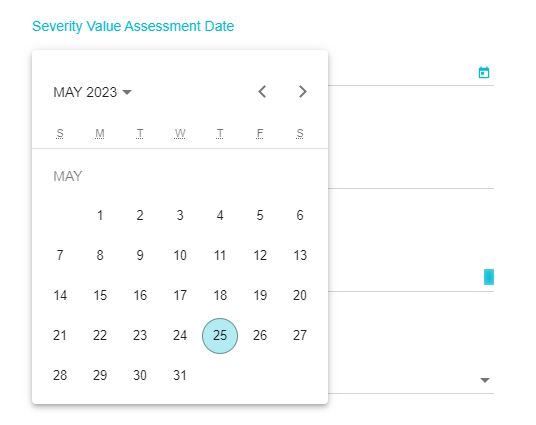 A screenshot of a calendar Description automatically generated