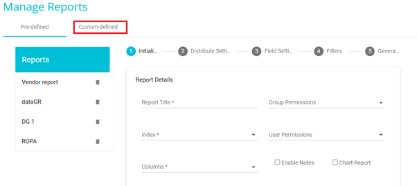 screenshot showing custom defined heading
