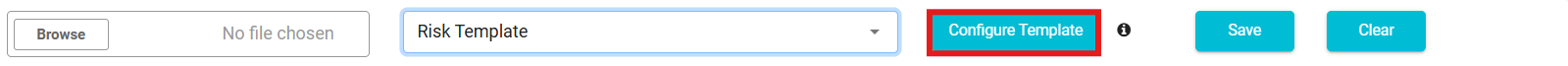 screenshot highlighting Configure Template
