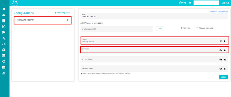 Step 3: Copy Credentials